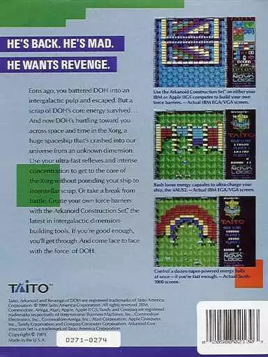 Image n° 6 - screenshots  : Arkanoid - Revenge of Doh